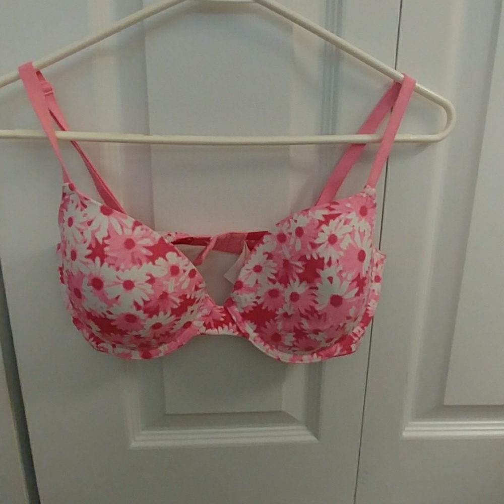 PINK daisy bra